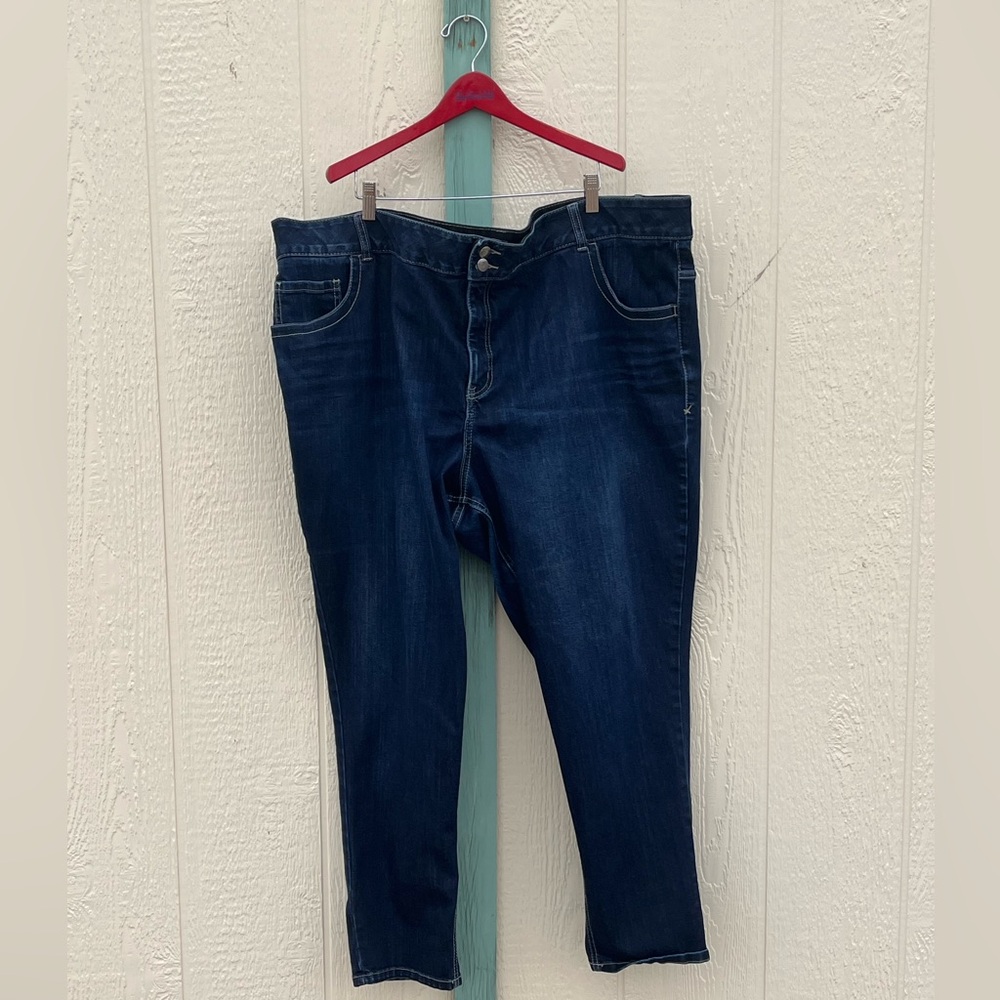 Lane Bryant Skinny Jeans Women’s Size 28 Regular Dark Wash